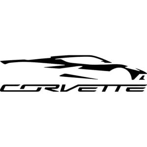 Corvette C8 Silhouette Decal
