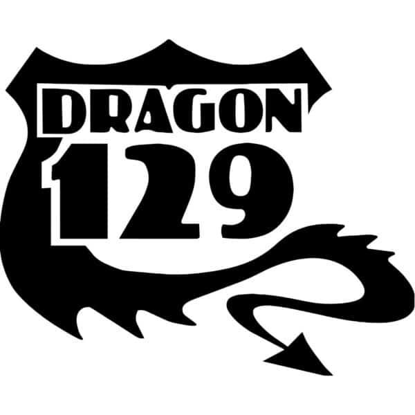 Tail of the Dragon at Deals Gap 129 Decal