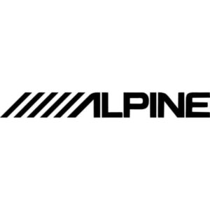Alpine Audio Decal