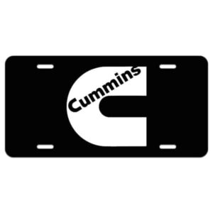 Cummins Aluminum License Plate
