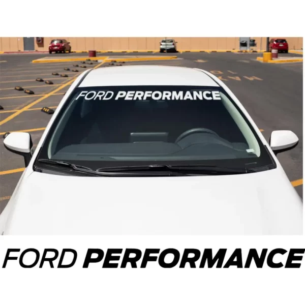 Ford Performance Windshield Banner