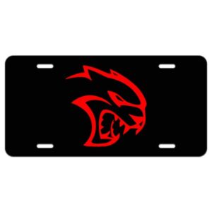 Hellcat Aluminum License Plate