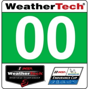 IMSA GTD Number Plate Decal