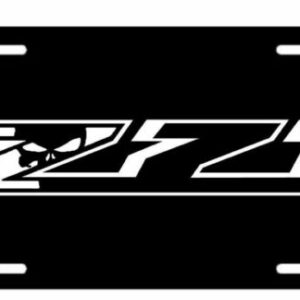 Silverado Z71 Punisher Aluminum License Plate