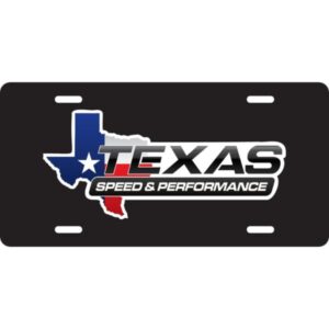 Texas Speed Performance Aluminum License Plate