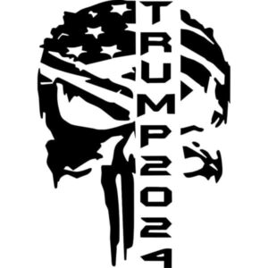 Trump 2024 Punisher Decal