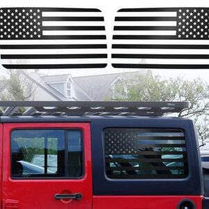 American Flag Window Jeep Decal