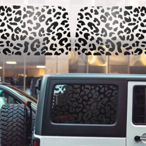 Leopard Window Jeep Decal